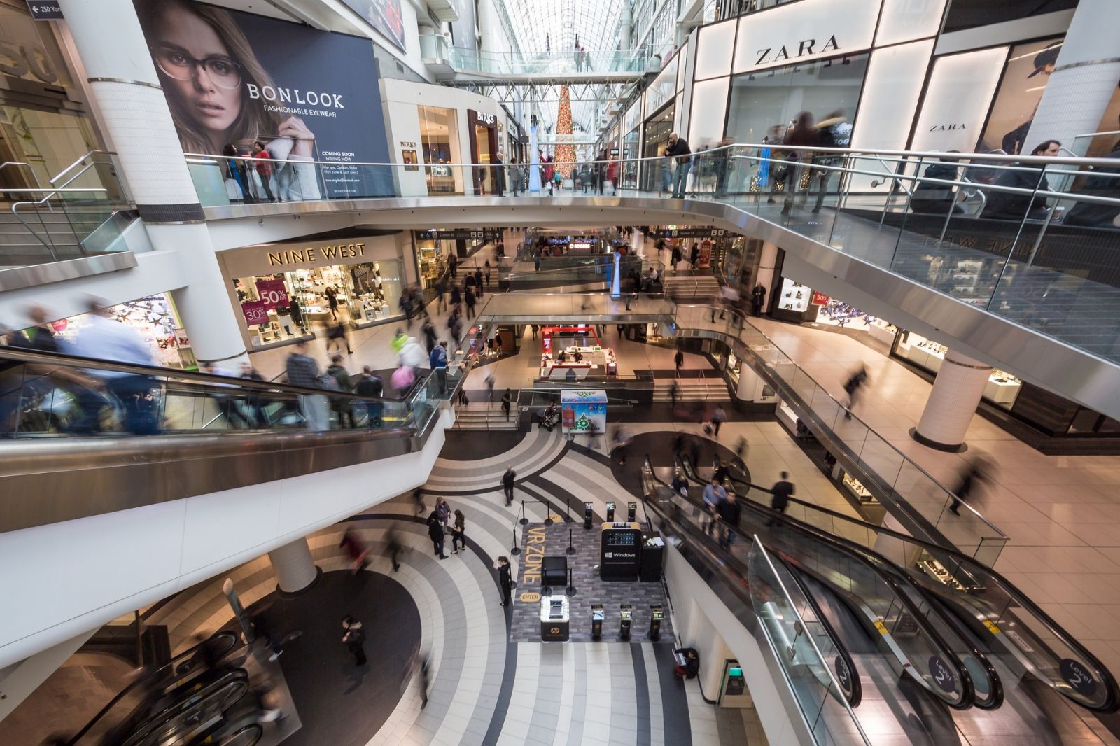 Centre Commercial Magasins Retail Commerce