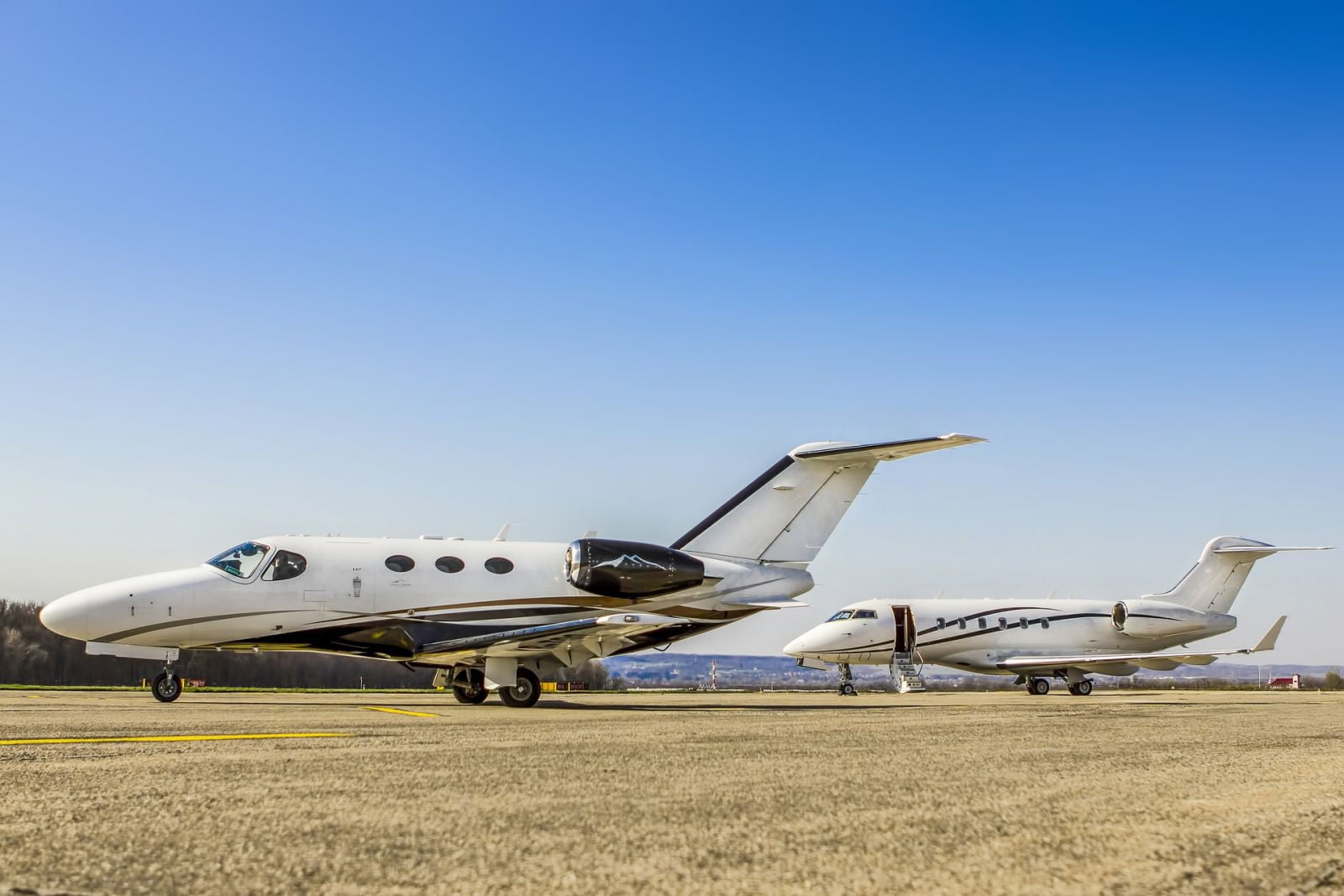 Jets Prives Aviation Affaires Emissions Pollution