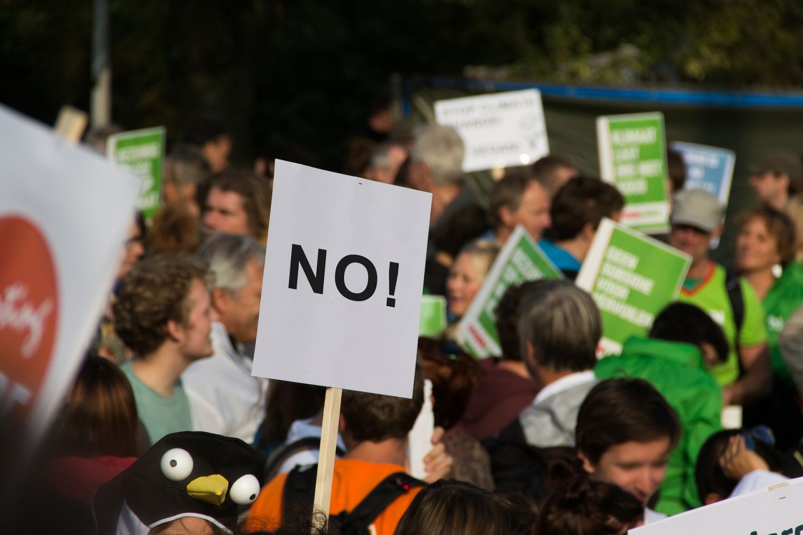 Manifestation Protester Mecontentement Boycott