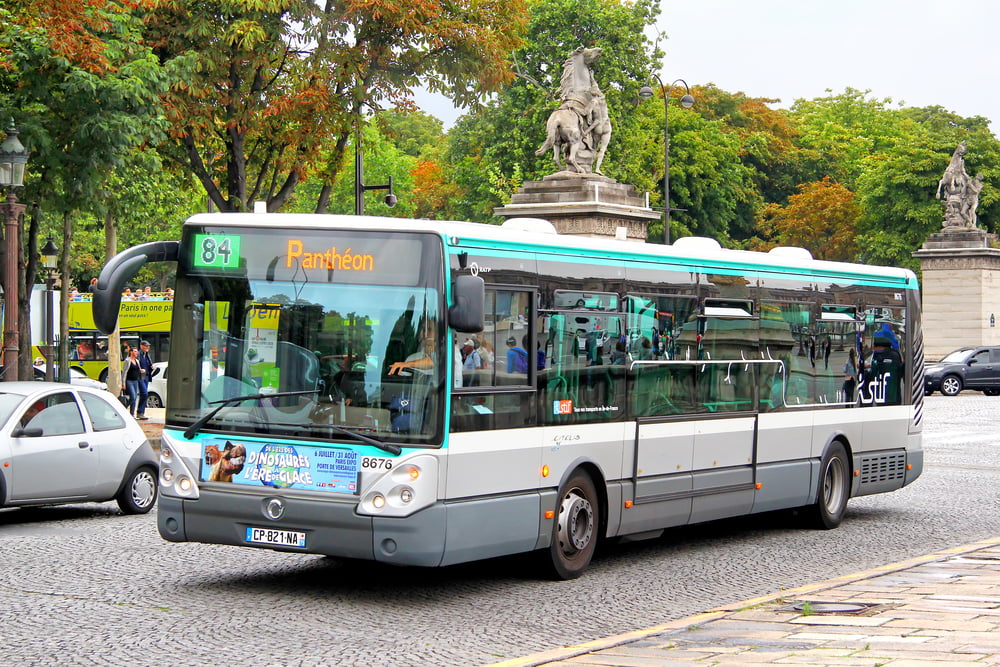 Ratp Camera Amende Bus Couloir Circulation
