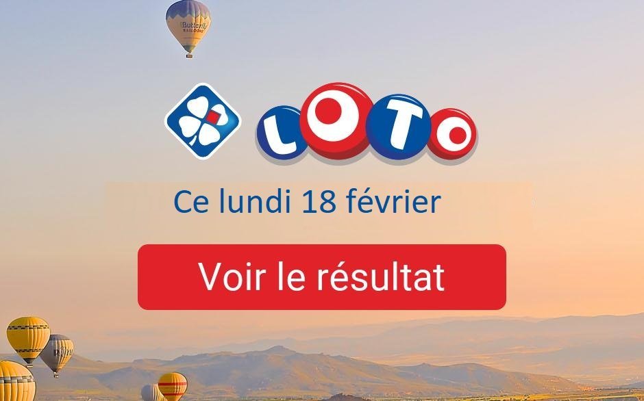 Resultat Loto Lundi 18 Fevrier 2019