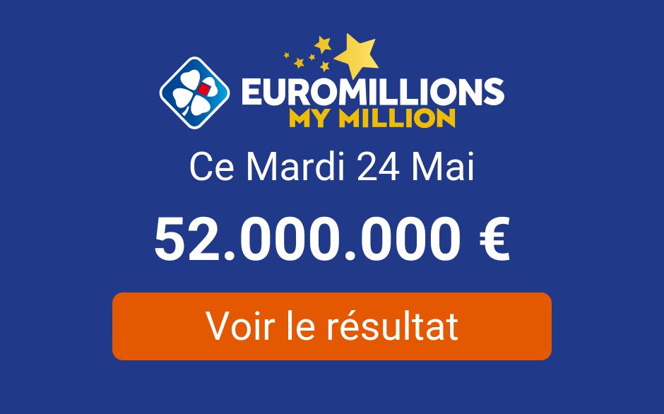 Resultat Tirage Euromillions Mardi 24 Mai 2022 Tirage