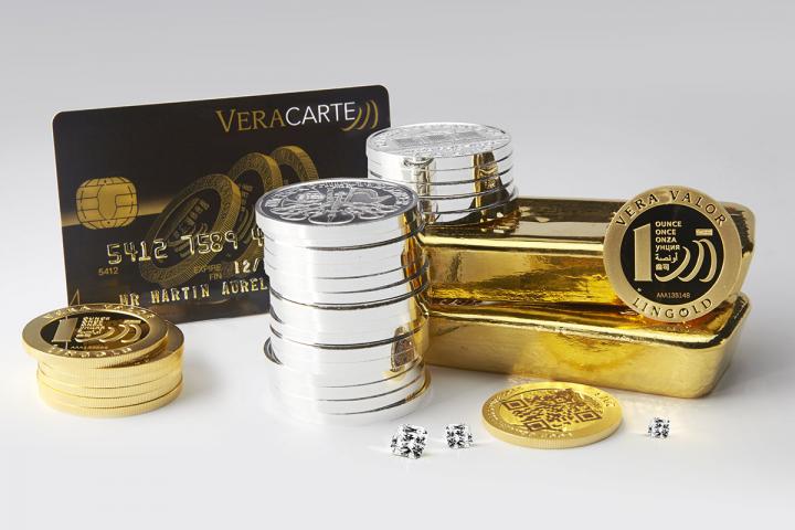 Veracarte Carte Debancarisation Or Argent
