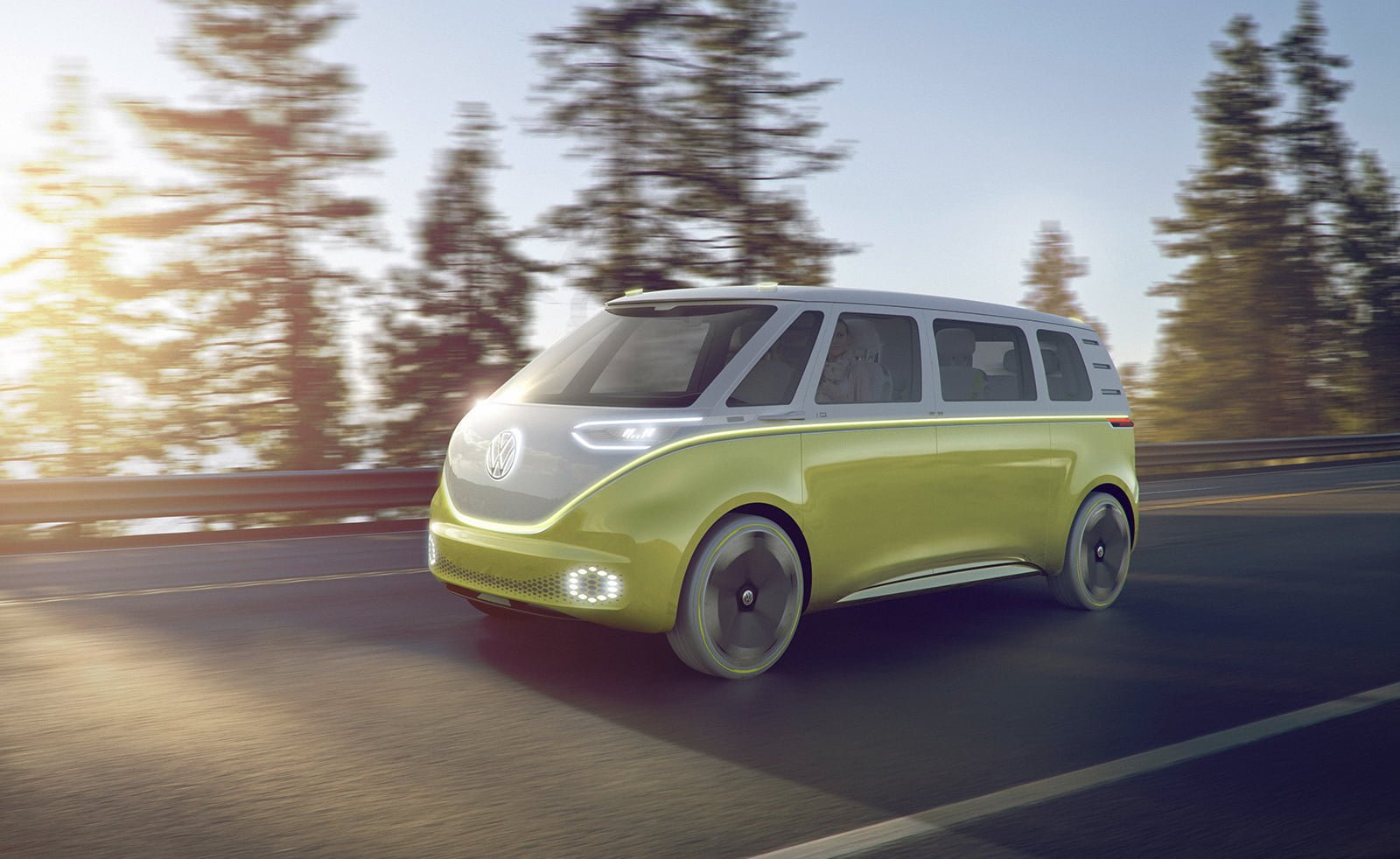 Volkswagen Idbuzz Voiture Autonome Electrique Detroit