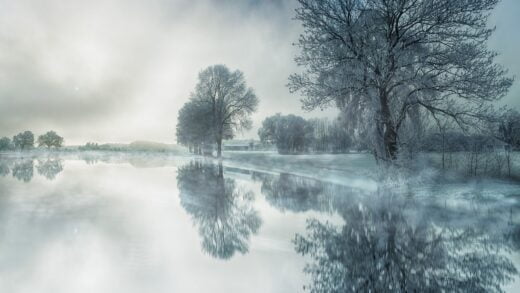 Ciel Hiver Froid Coupure Electricite