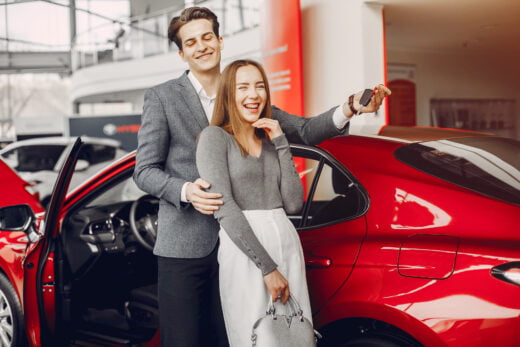 Couple,buying,the,car.,pair,in,a,car,salon.,husband