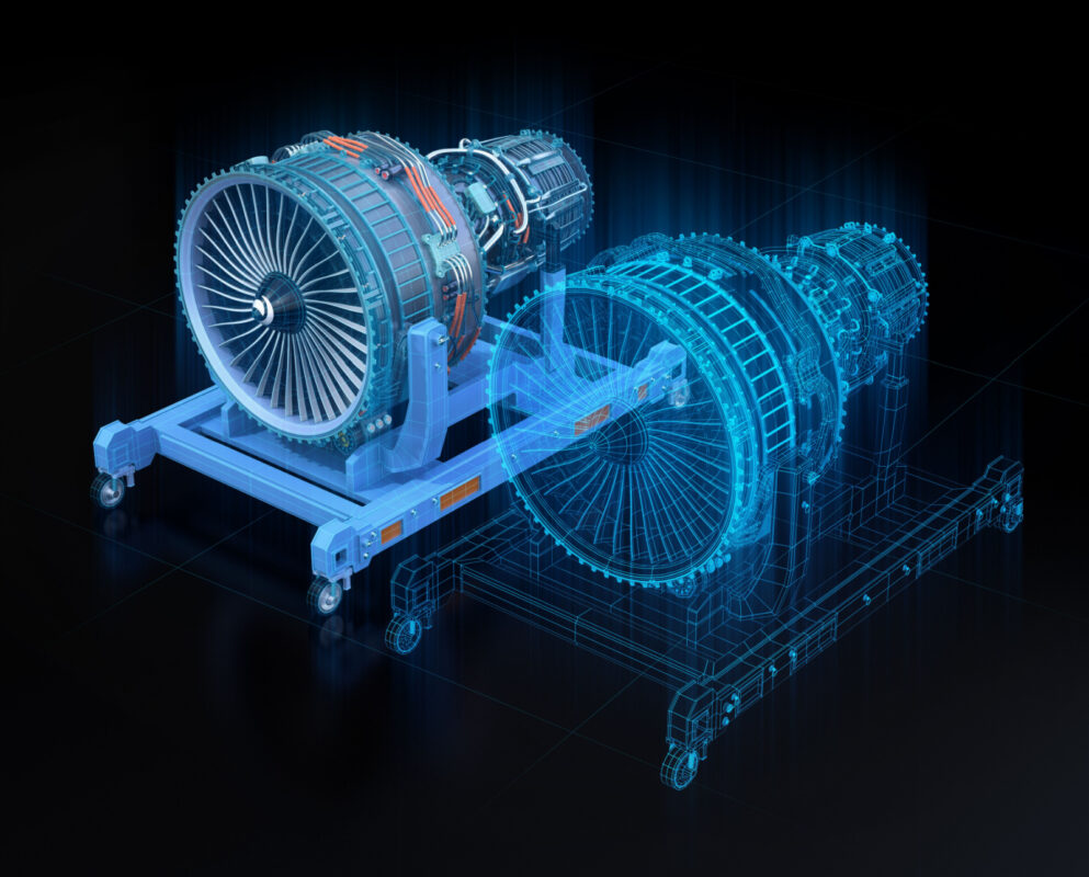Usine Virtuelle Jumeau Numerique Technologie Industrie Horizon
