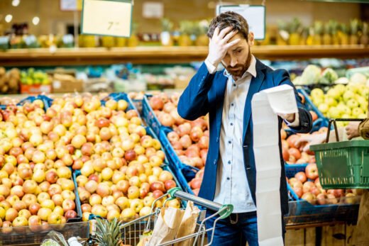 inflation, produits alimentaires, projection