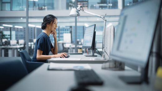 Marion Désert, bureau, travail, évolution, demain, rapport au travail, employés, entreprises, technologie, environnement
