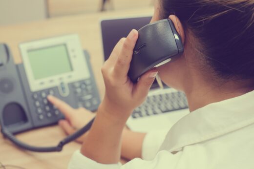 Close,up,hotline,call,centre,woman,work,as,operator,and