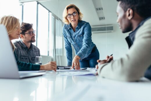 manager, entreprise, analyse, décision