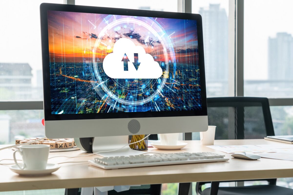 Cloud,computing,software,for,modish,remote,work,and,personal,data