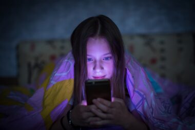 écran, temps, contrôle, enfants, internet