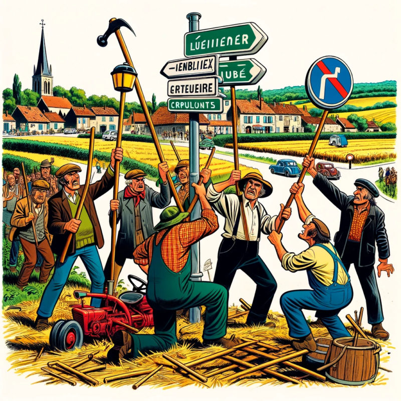 Panneaux Routiers Envers 1