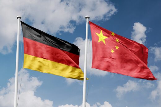 3d,illustration,,germany,and,republic,of,china,alliance,and,meeting,