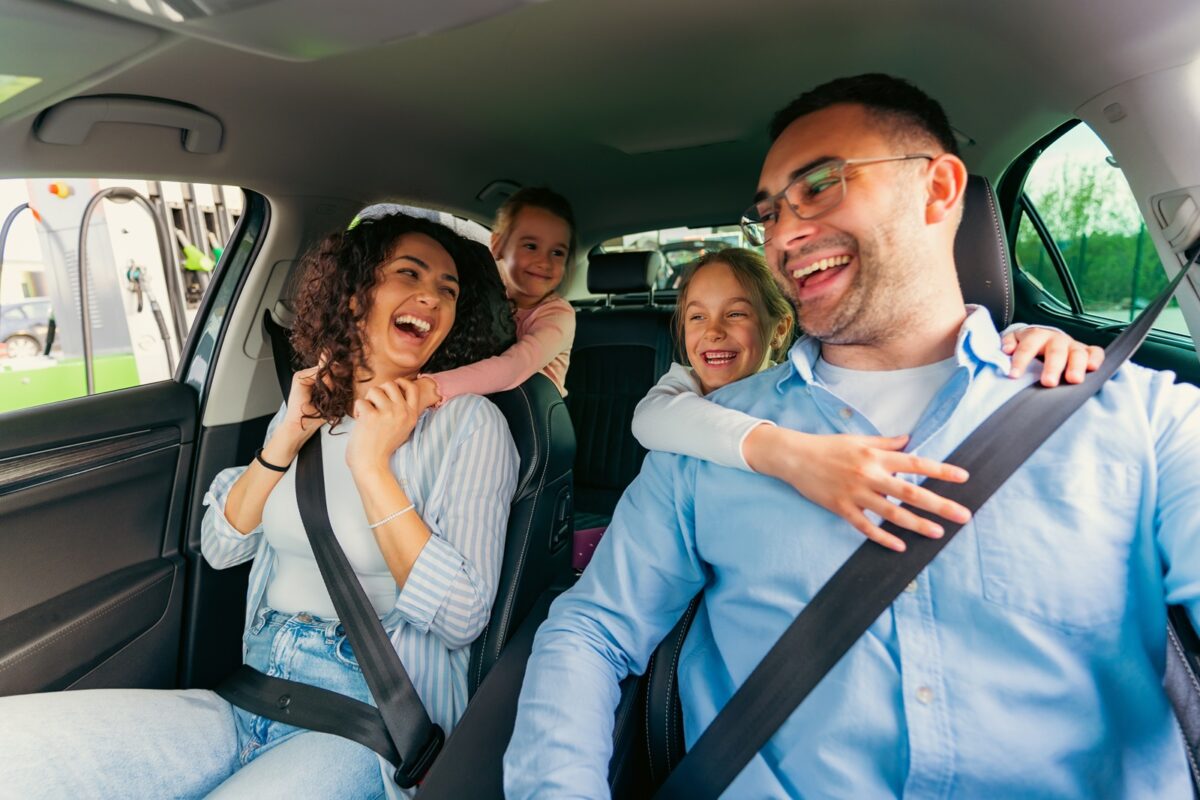 A,happy,family,is,excited,about,a,family,outing