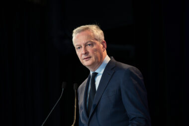 Cannes,,france, ,09 02 2024:,french,minister,of,economy,and,finance