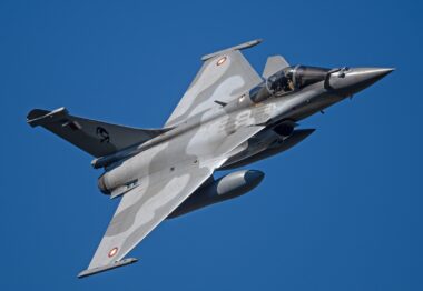 Kalavryta,mountains,,greece,april,5,2024,dassault,rafale,jet,fighter
