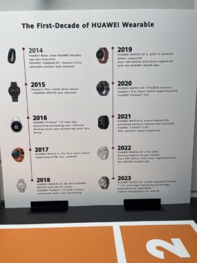 évolution Des Montres Huawei